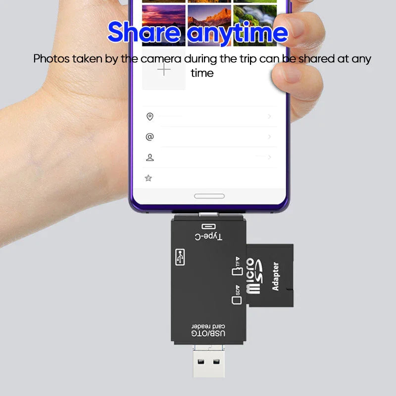 6-in-1 Smart Media Card Reader